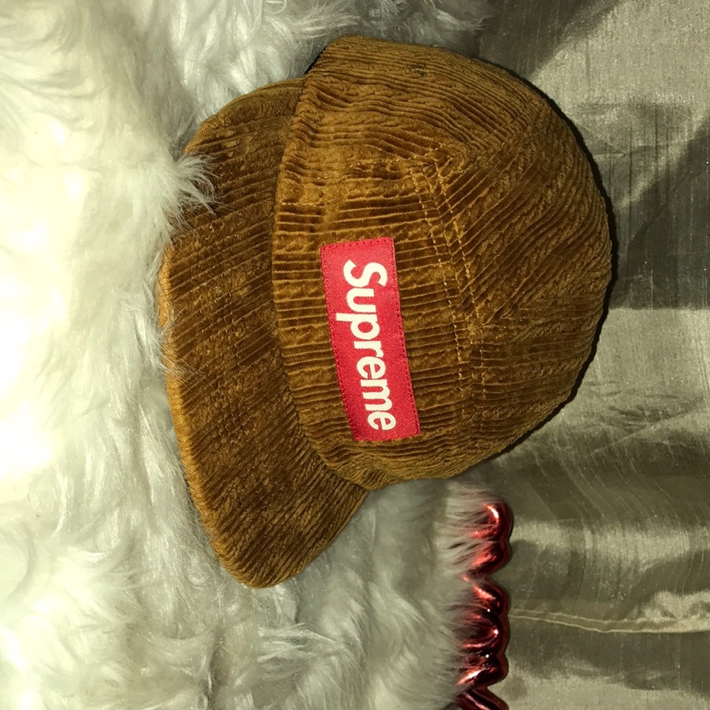 Supreme ROPE CORDUROY CAMP CAP